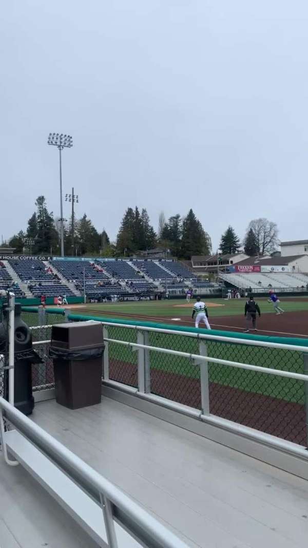 Everett Memorial Stadium, section: General Admission, row: Away Side