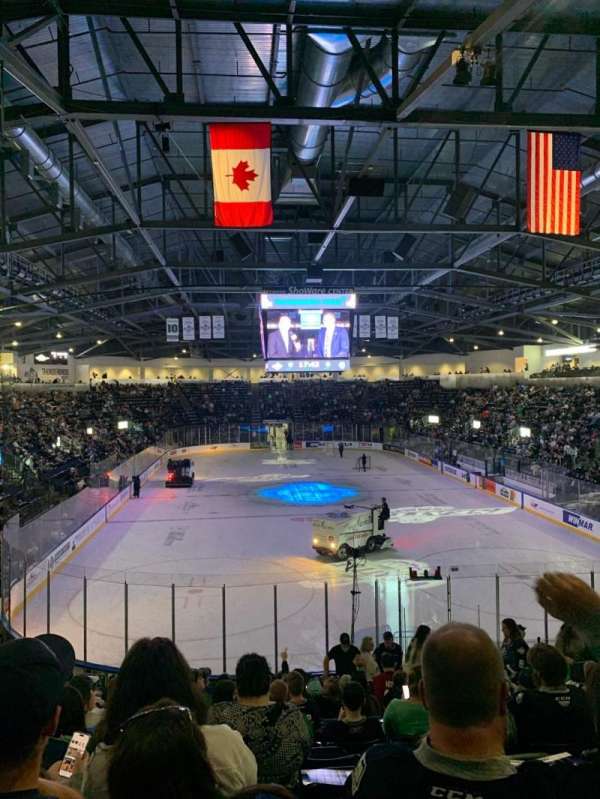 Accesso ShoWare Center, section: 119, row: 18, seat: 9