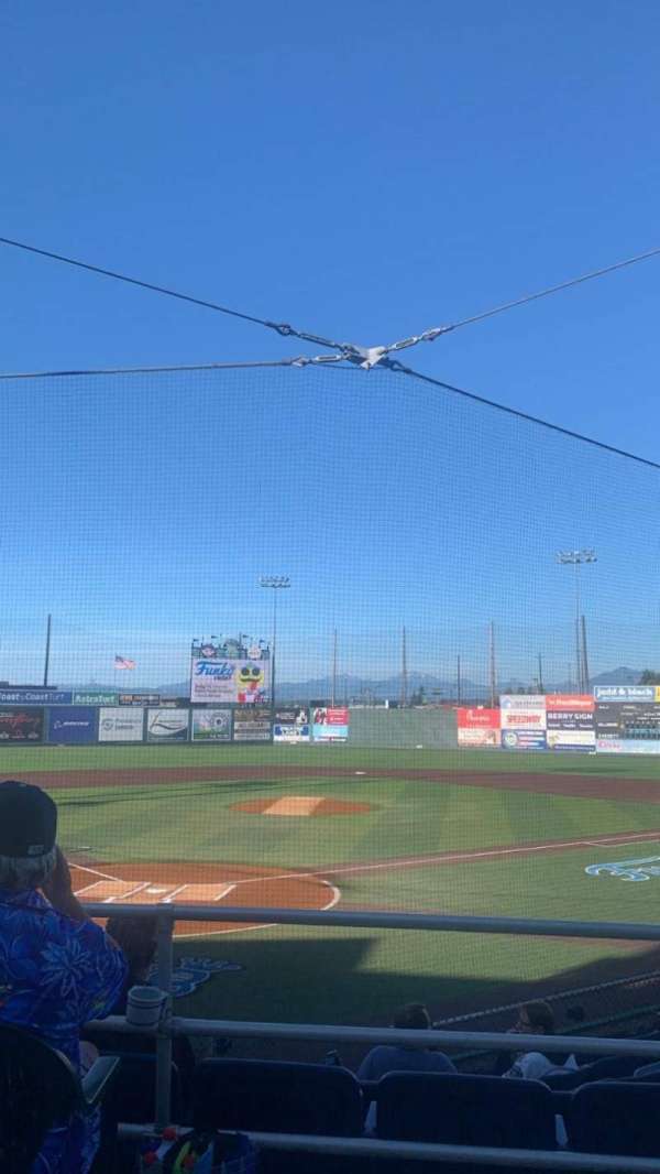 Everett Memorial Stadium, section: G, row: 7, seat: 14