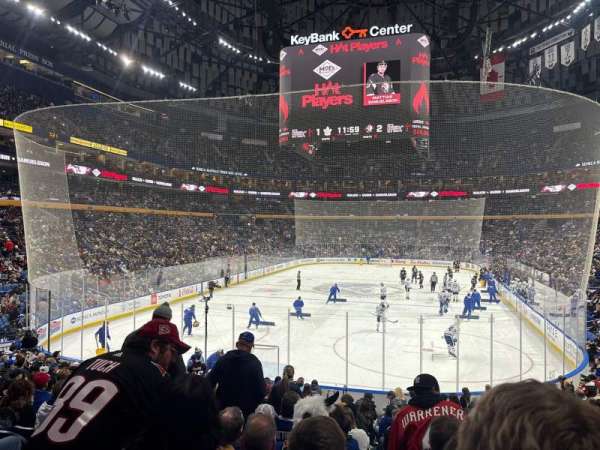 KeyBank Center, section: 110, row: 17, seat: 34