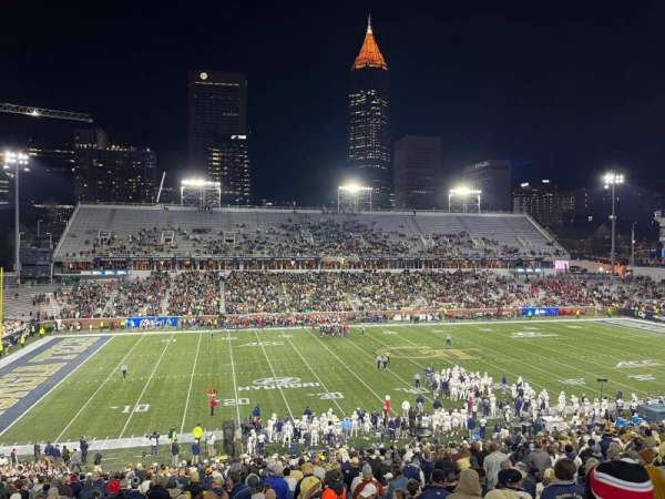 Bobby Dodd Stadium, section: 109, row: 41, seat: 1