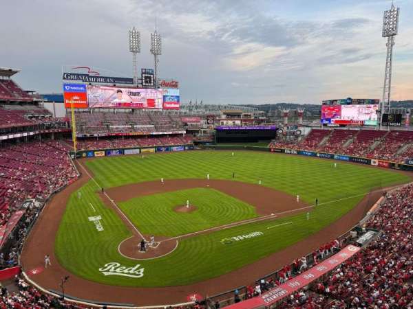 Great American Ball Park, section: 426, row: A, seat: 7