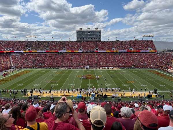 Jack Trice Stadium, section: W, row: 12, seat: 20