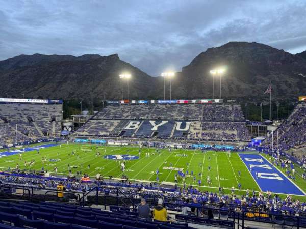 LaVell Edwards Stadium, section: 102, row: 14, seat: 29