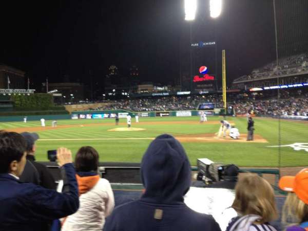 Comerica Park, section: 130, row: 7, seat: 14