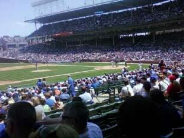 Wrigley Field, section: 110, row: 9