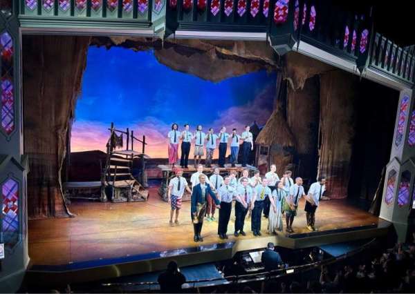Prince of Wales Theatre, section: Circle, row: A, seat: 32