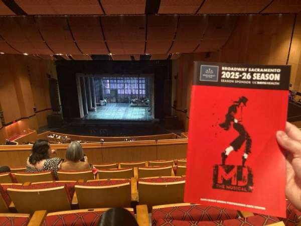 SAFE Credit Union Performing Arts Center, section: Upper Balcony, row: K, seat: 114