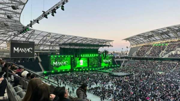 BMO Stadium, section: Founders Club A, row: D, seat: 1