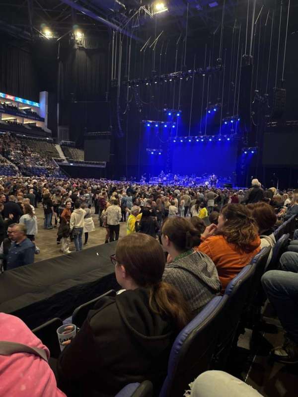 The O2, London, section: 111, row: E, seat: 329