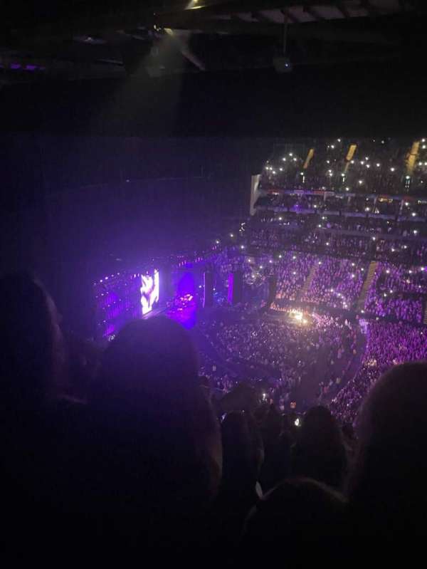 The O2, London, section: 402, row: R