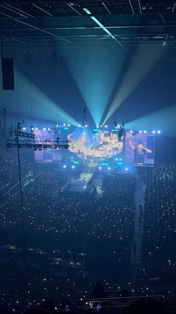 The O2, London, section: 415, row: Q