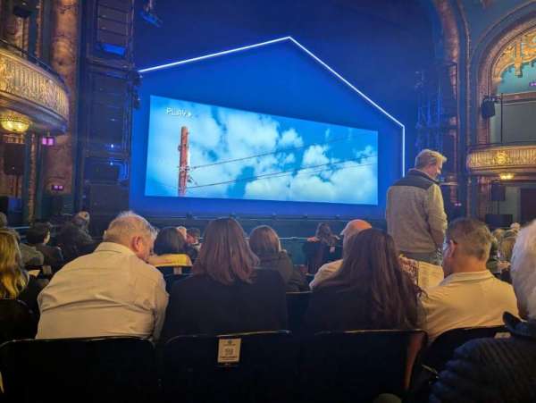 Curran Theater, section: Orchestra L, row: K, seat: 7