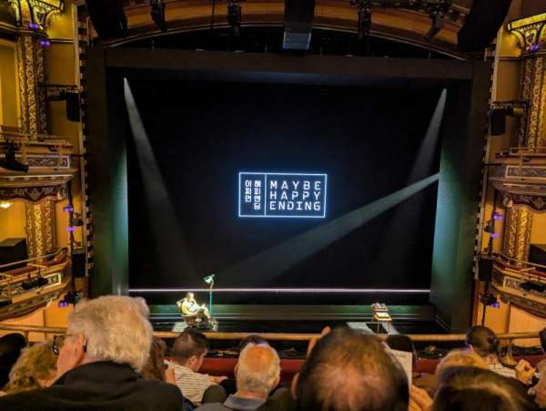 Belasco Theatre, section: Mezzanine C, row: D, seat: 105