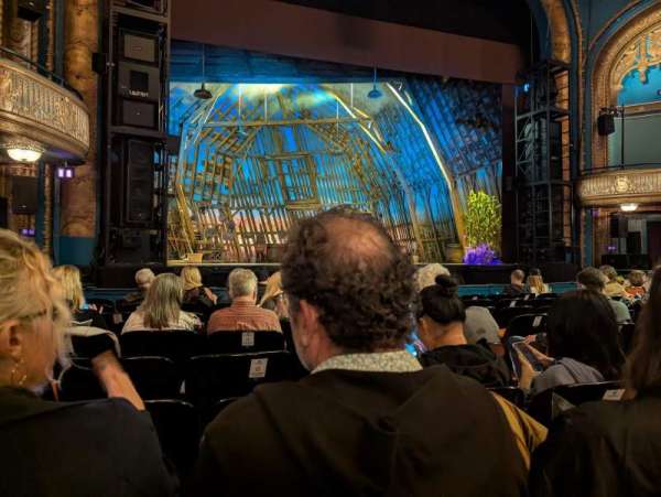 Curran Theater, section: Orchestra L, row: K, seat: 7