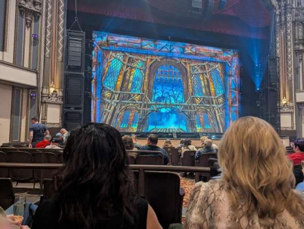 Golden Gate Theatre, section: Orchestra L, row: K, seat: 5