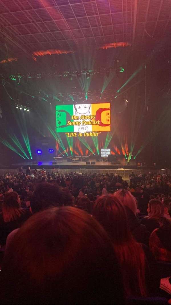 3Arena, Dublin, section: E, row: 19, seat: 19