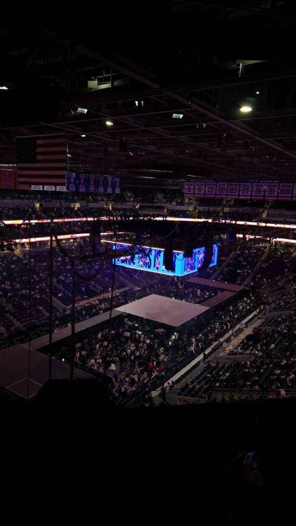 UBS Arena, section: 326, row: 5, seat: 5