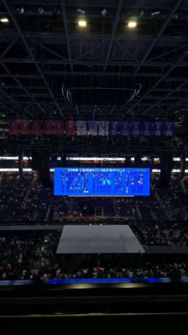 UBS Arena, section: 221, row: 1, seat: 16