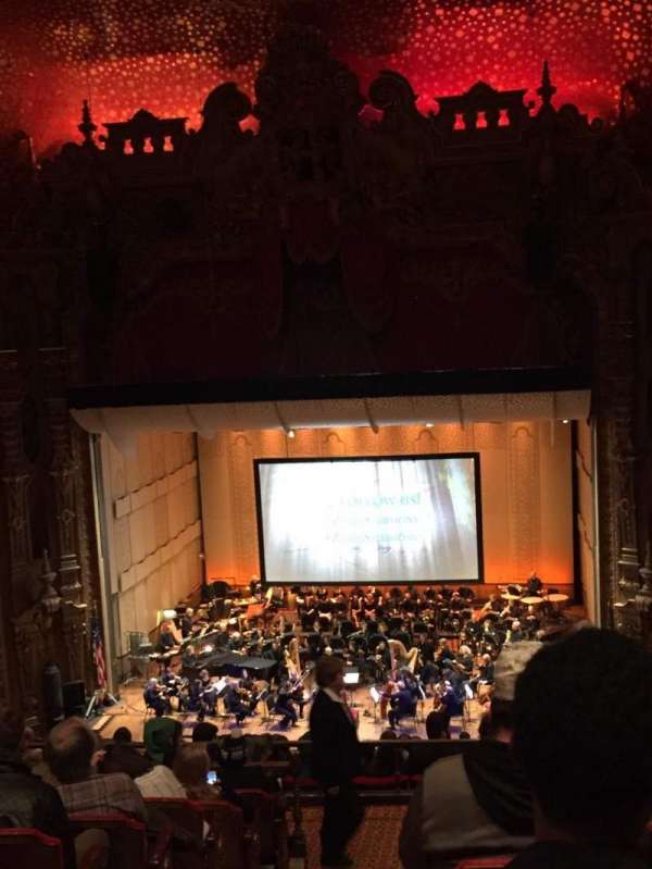 Ohio Theatre, Columbus, section: Mezzanine B, row: J, seat: 2