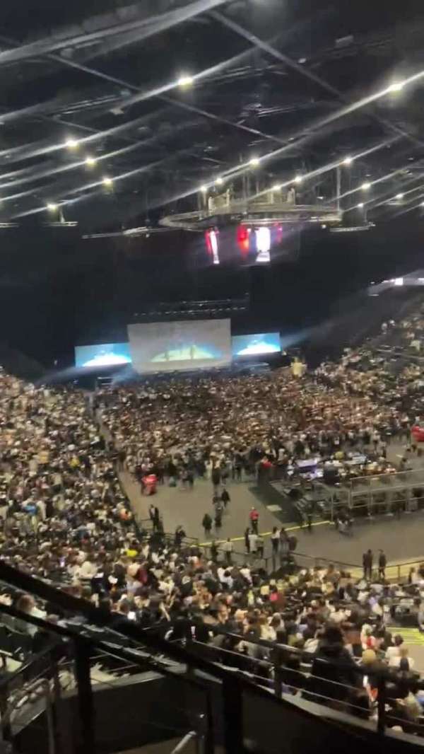 Accor Arena, section: Balcon T, row: 86, seat: 25