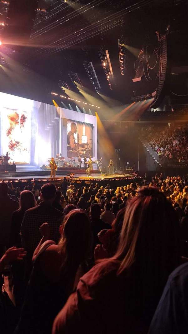 T-Mobile Arena, section: 4, row: A, seat: 9