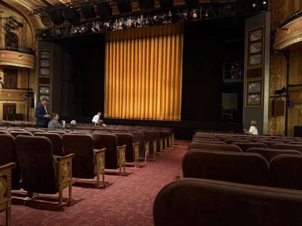 Winter Garden Theatre, section: Orchestra R, row: O, seat: 2