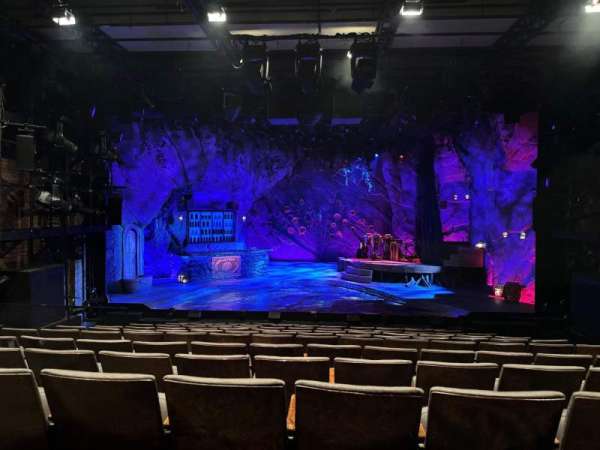 The Newman Theater at The Public Theater, section: 1st Floor, row: L, seat: 9