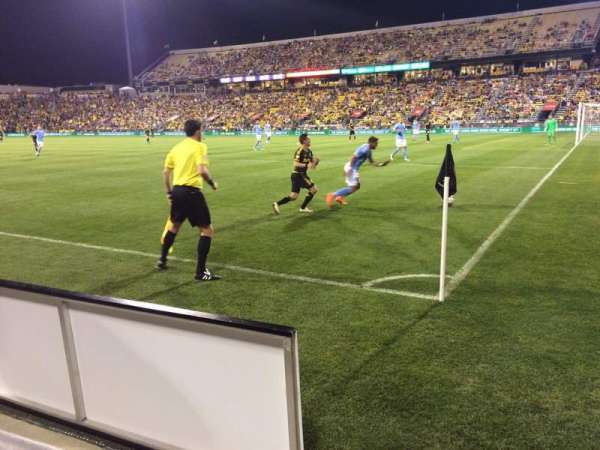 Historic Crew Stadium, section: 121, row: 1, seat: 2