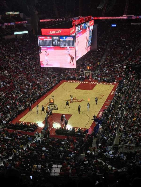Toyota Center, section: 433, row: 14, seat: 14