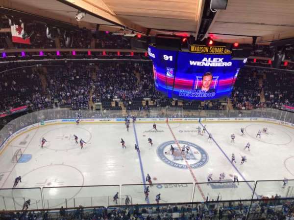 Madison Square Garden, section: 312, row: BS3, seat: 8