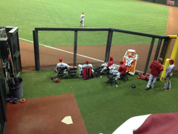 Chase Field, section: 108, row: 25, seat: 11