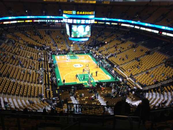 TD Garden, section: 310, row: 11, seat: 1