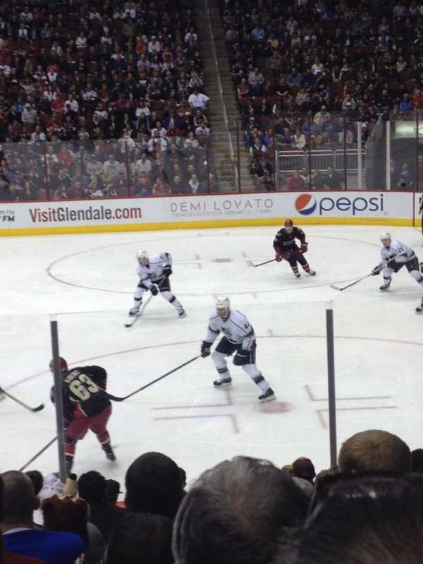 Desert Diamond Arena, section: 121, row: L, seat: 4