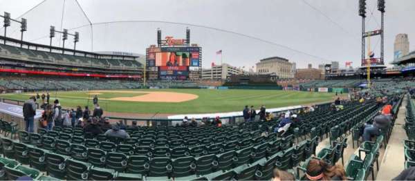 Comerica Park, section: 119, row: 12, seat: 8