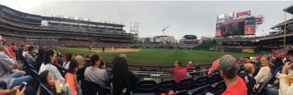 Nationals Park, section: 133, row: G, seat: 9