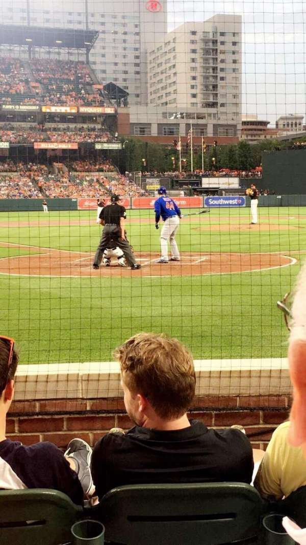 Oriole Park at Camden Yards, section: 34, row: 4, seat: 8