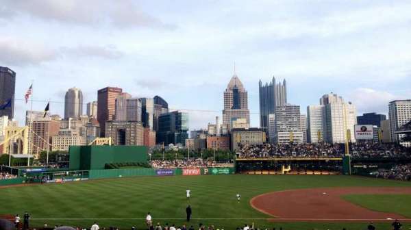 PNC Park, section: 125, row: X, seat: 12