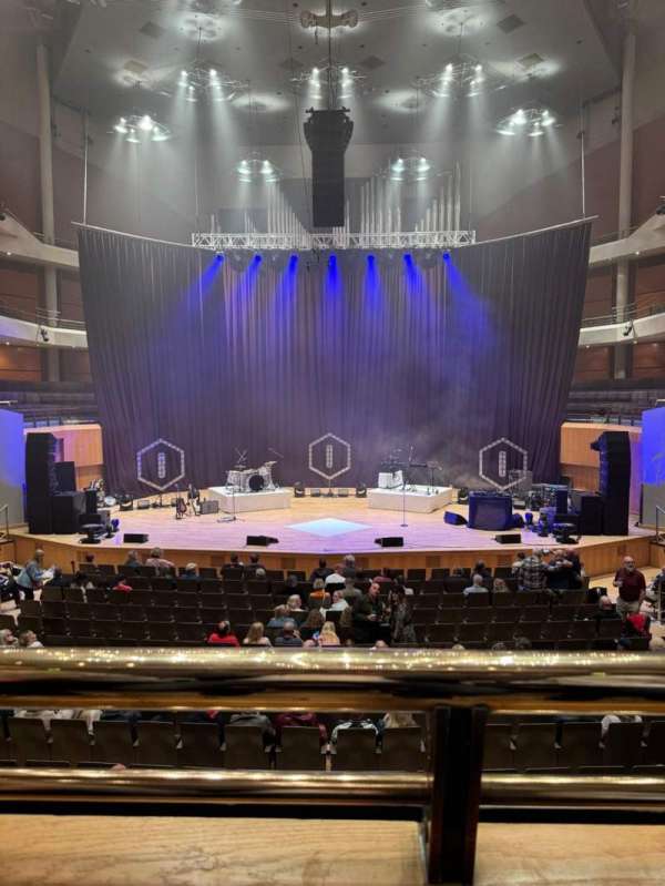 The Bridgewater Hall, section: Centre Circle, row: A, seat: 14