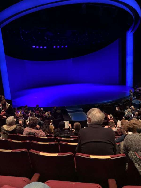 Vivian Beaumont Theater, section: Orchestra LC, row: N, seat: 208