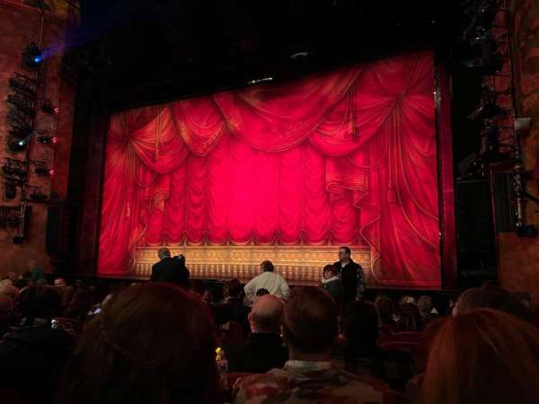 August Wilson Theatre, section: Orchestra R, row: K, seat: 6