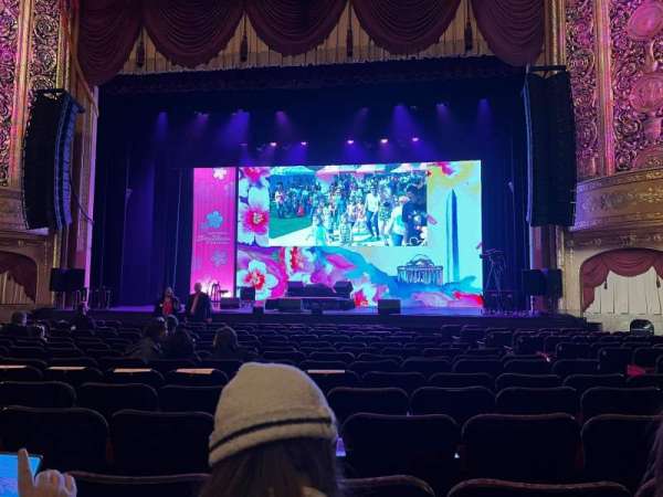 Warner Theatre, Washington D.C., section: Orchestra C, row: M, seat: 106