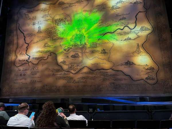 Gershwin Theatre, section: Orchestra C, row: A, seat: 114