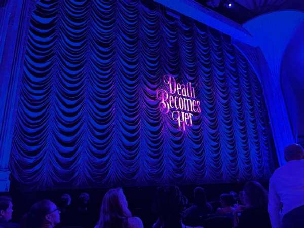Lunt-Fontanne Theatre, section: Orchestra L, row: F, seat: 5