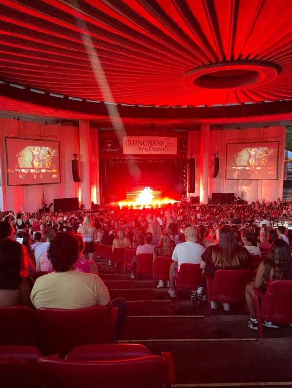 PNC Bank Arts Center, section: 304, row: W, seat: 5
