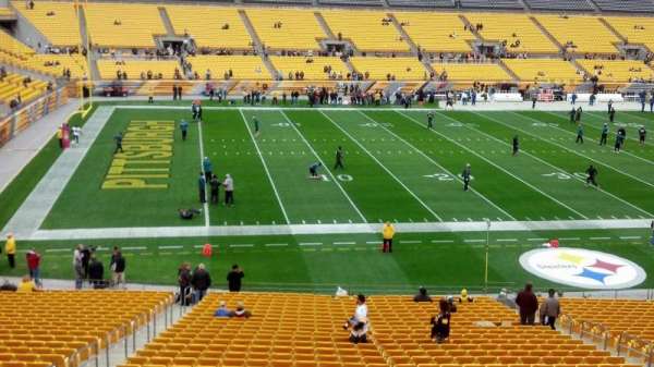 Acrisure Stadium, section: 231, row: A, seat: 15-18