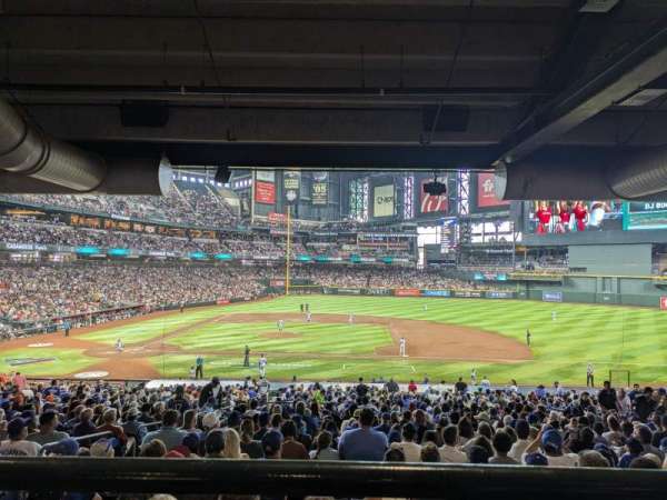 Chase Field, section: 116, row: 40, seat: 8