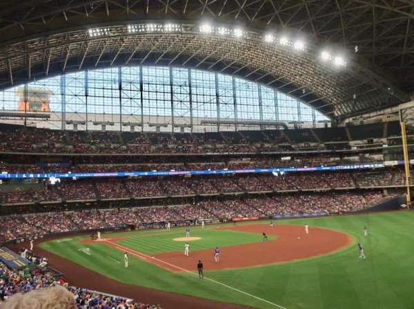 American Family Field, section: 208, row: 2, seat: 11