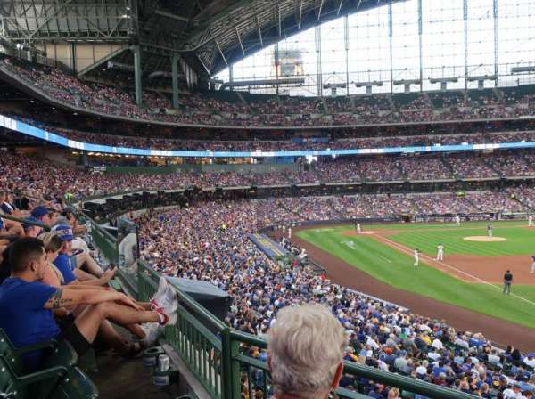 American Family Field, section: 208, row: 2, seat: 11