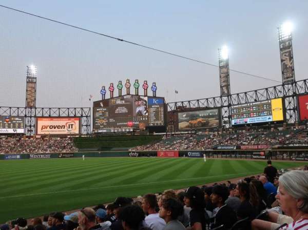 Rate Field, section: 121, row: 12, seat: 1
